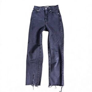 Madewell Vintage Straight Black Jeans